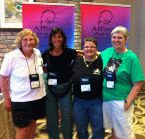 With Erin O'Reilly, Annette Mori and Ali Spooner