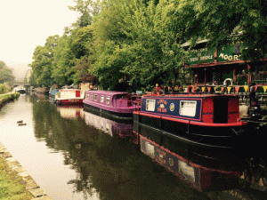Boats on canal